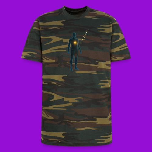 Glowing Chest Personl - Unisex Camo Tee