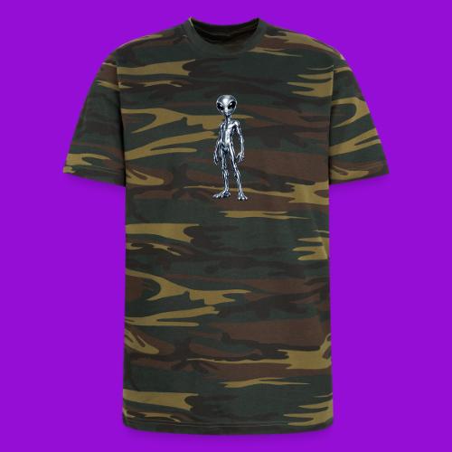 Silver Alien - Unisex Camo Tee