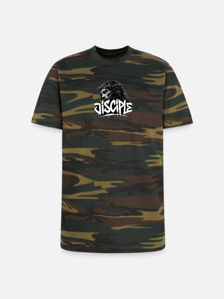 Disciples - Unisex Camo Tee - green camo