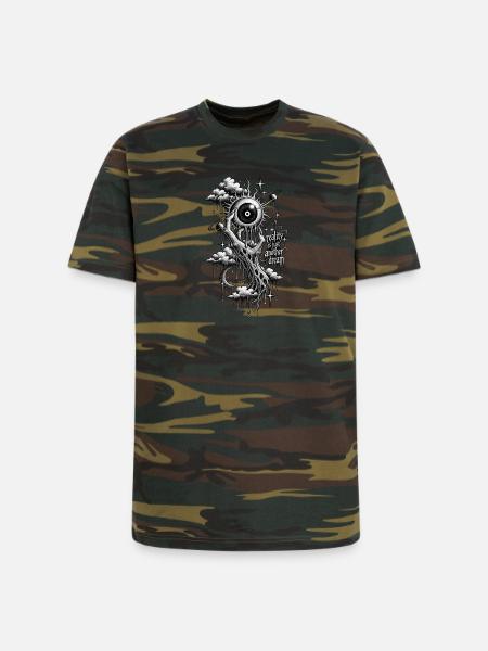 Reality Is Just Another Dream - Unisex Camo Tee - green camo