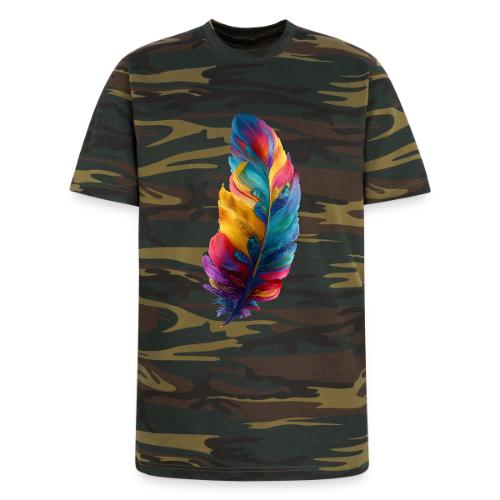 Spectrum Feather Flow - Unisex Camo Tee