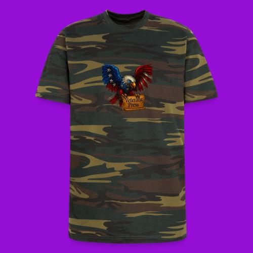 Veterans Press Bald Eagle - Unisex Camo Tee