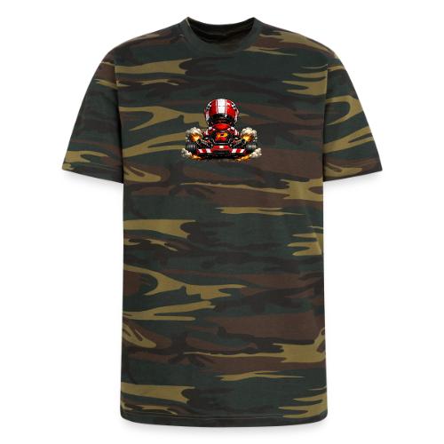 Carcadelogoracerback - Unisex Camo Tee