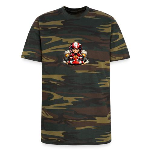 Carcadelogoracerfront - Unisex Camo Tee