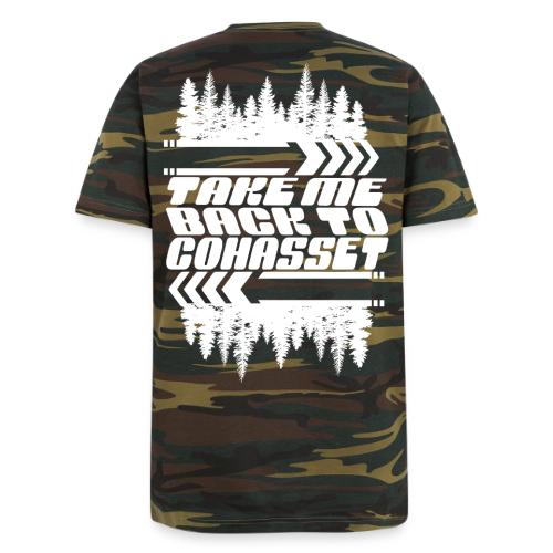 Back to Cohasset - 2026 Hoodie in white - Unisex Camo Tee