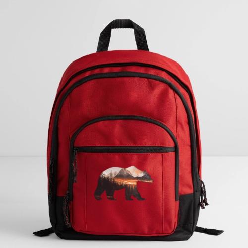 Canada Bear: fiery tones - Basic Backpack