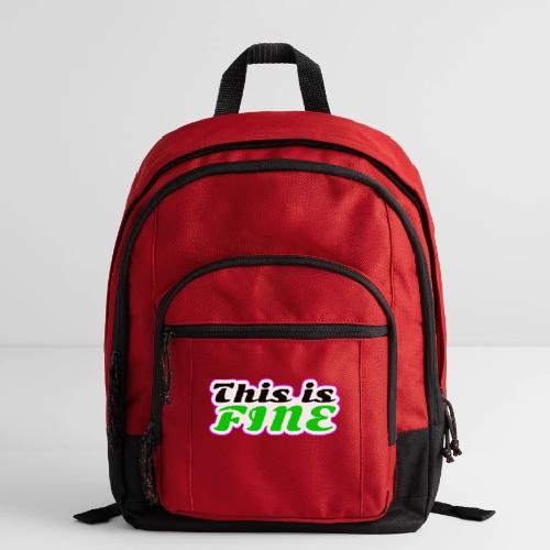 This Is Fine Balance - Basic Backpack