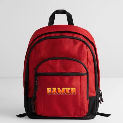 Gamer Varsity Gradient Design for Apparel - Basic Backpack