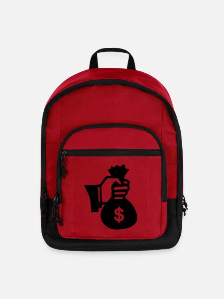 Money - Basic Backpack - red