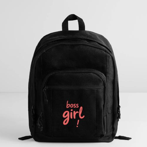 Boss Girl Bold Feminist Statement - Basic Backpack