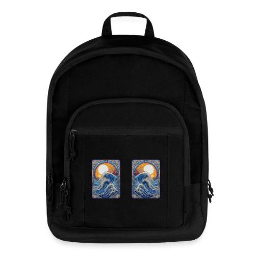 Art Nouveau Wave - Basic Backpack