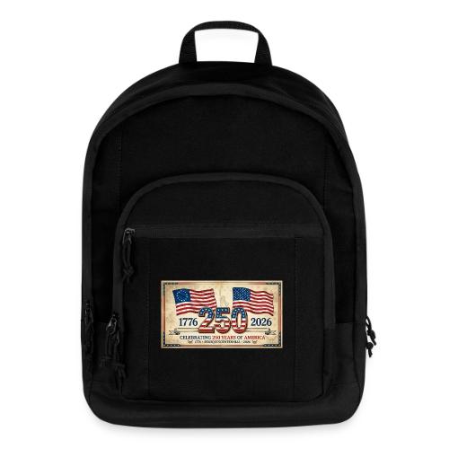 USA 250th Anniversary Flags Emblem - Basic Backpack
