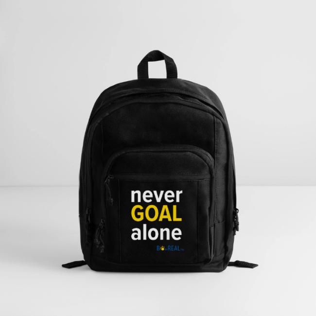 Never GOAL Alone - Black/Navy