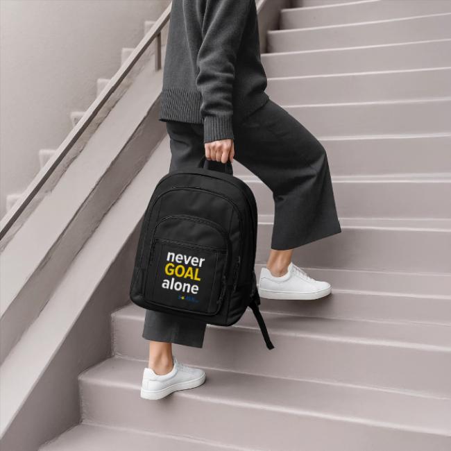 Never GOAL Alone - Black/Navy