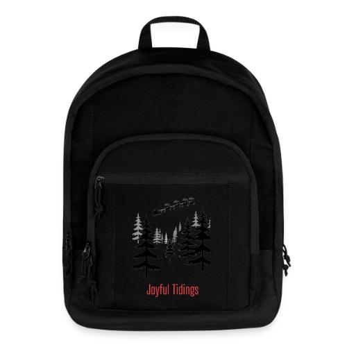 Joyful Tidings Christmas T-Shirt - Basic Backpack