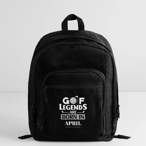 Golf Legends Born In April - Birthday Golf Gift - Basic Backpack