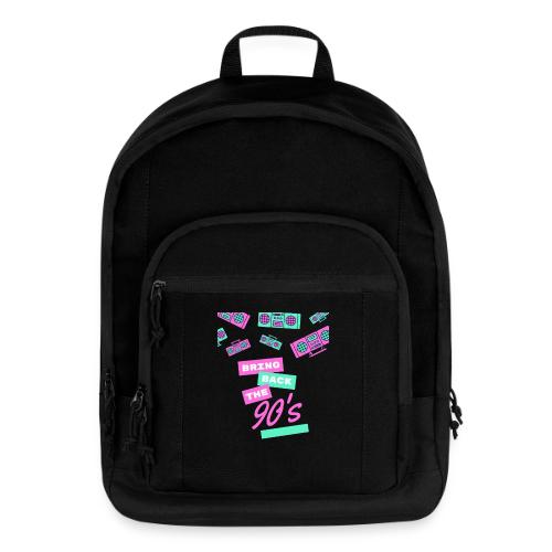 Bring Back The 90s Nostalgia Design| Retro 90s Art - Basic Backpack