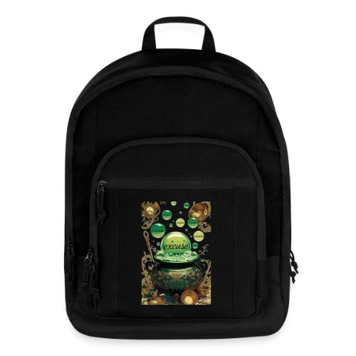 Emerald Excuses Cauldron Graphic Tee - Basic Backpack