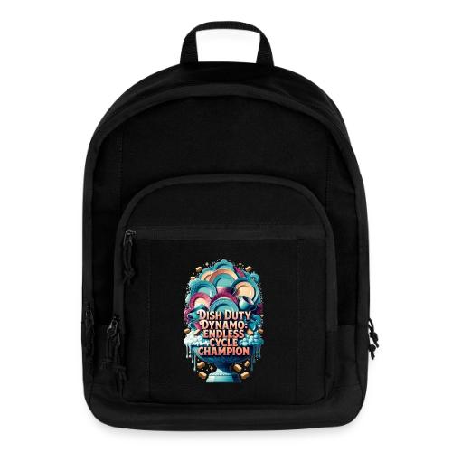Dish Duty Dynamo T Shirt, Endless Cycle Champion - Basic Backpack