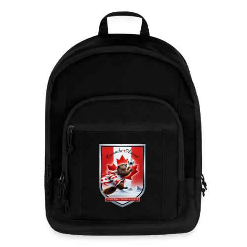 Canada Beaver Ascent T-Shirt, Canadian Pride Gift - Basic Backpack