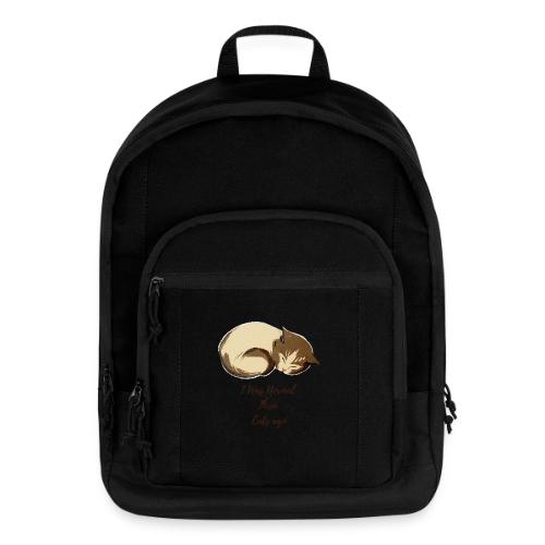 I Was Normal Three Cats Ago Funny Cat T-Shirt - Basic Backpack