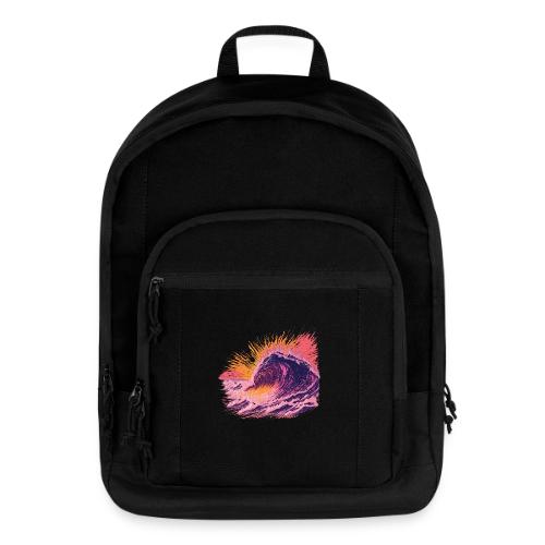 Pink Fire Wave - Basic Backpack
