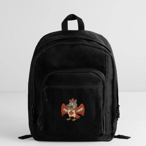 Maple-Mad Wolfbird – Quirky Canadian Creature - Basic Backpack