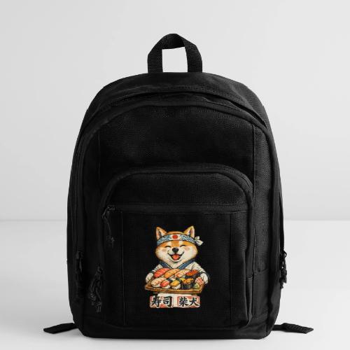 Funny Shiba Inu Sushi Kawaii Dog Tee - Basic Backpack