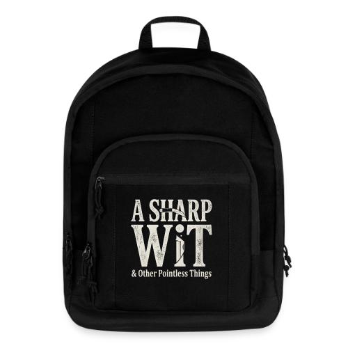 A Sharp Wit & Other Pointless Things - Knife Pun - Basic Backpack