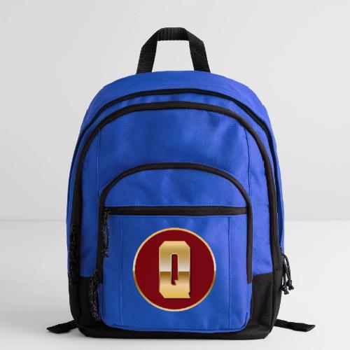 Letter Q – Capital Varsity Alphabet Monogram - Basic Backpack
