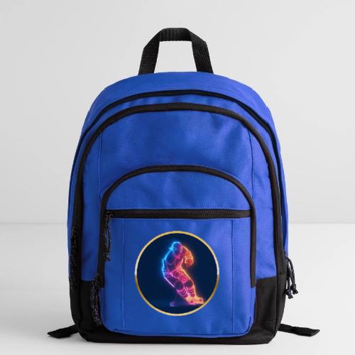 Hockey: Neon Hockey Sketch - Basic Backpack