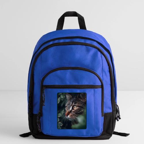 Tabby Cat Jungle Eyes Design - Basic Backpack