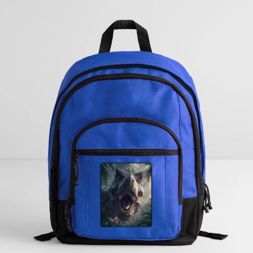 T Rex Jungle Roar Design - Basic Backpack