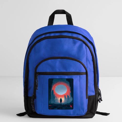 Cosmic Portal Future City Design - Basic Backpack
