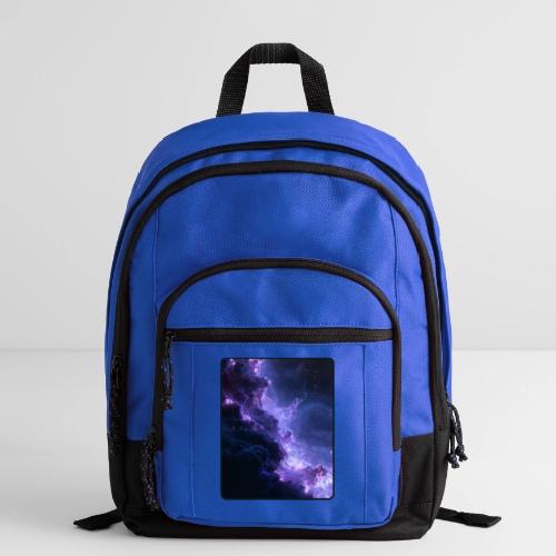Purple Nebula Space Design - Basic Backpack