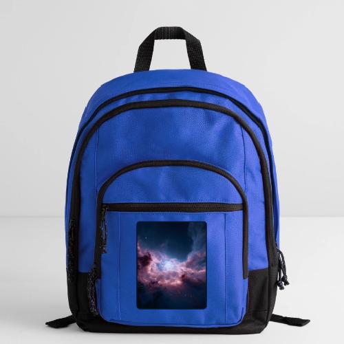 Radiant Cosmic Nebula Artwork - Basic Backpack