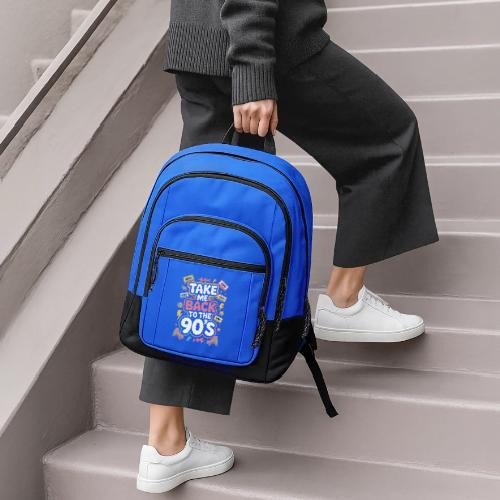Retro 90s Take Me Back Graphic Art - Basic Backpack
