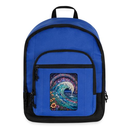 Stained Glass Wave - Basic Backpack