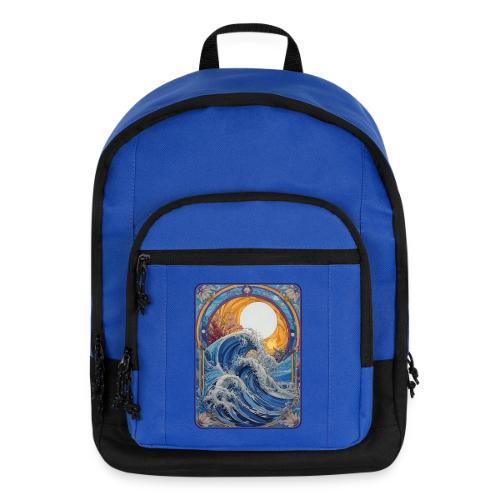 Art Nouveau Wave - Basic Backpack
