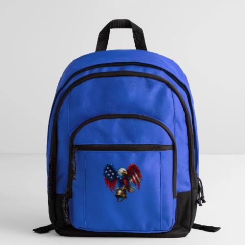 American Flag Bald Eagle - Helmet - Basic Backpack