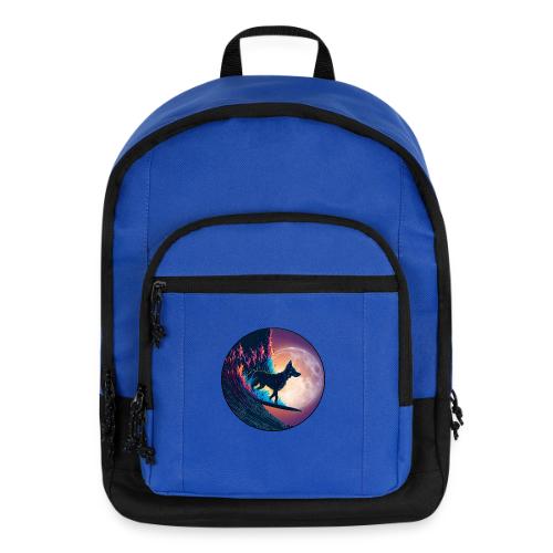 Black Dog Dropping In - Basic Backpack