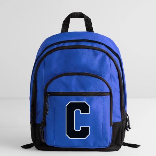 Varsity Letter C Collegiate Monogram - Basic Backpack