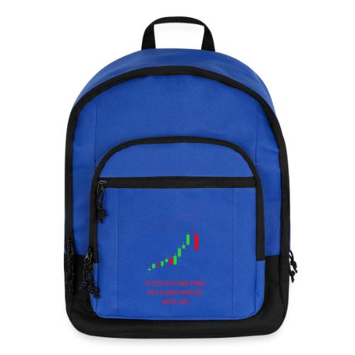 Technical Analysis Trading T-Shirt| Sarcastic - Basic Backpack