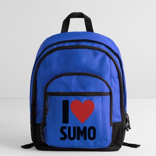 I Love Sumo – Bold Minimalist Sumo Wrestling Fan - Basic Backpack