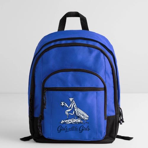 Girls Will Be Girls Praying Mantis Humor - Basic Backpack