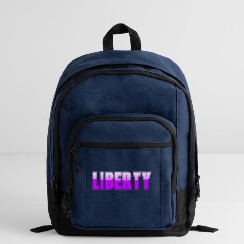 Liberty Typography Graphic Design - Basic Backpack