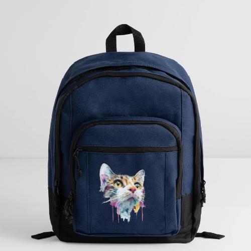 Chromatic Cat Splash - Basic Backpack