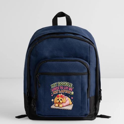 My Laptop Belongs to My Doodle - Basic Backpack