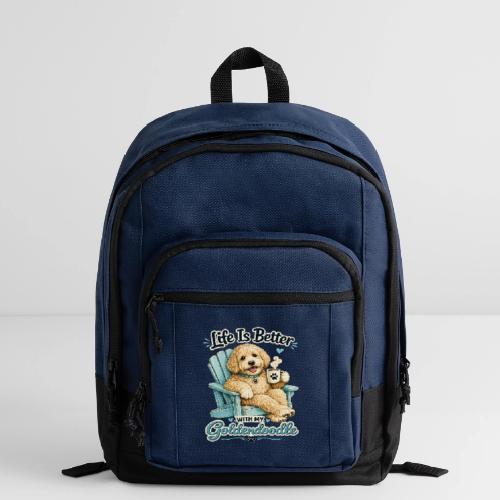 Life Is Better With My Goldendoodle - Basic Backpack
