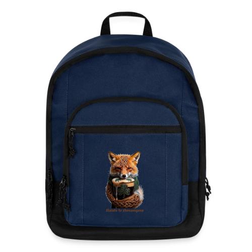 Sly Emerald Fox Toast T-Shirt - Basic Backpack